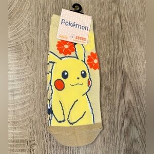 NEW Japan Pokemon Socks - Pikachu Authentic US Seller
